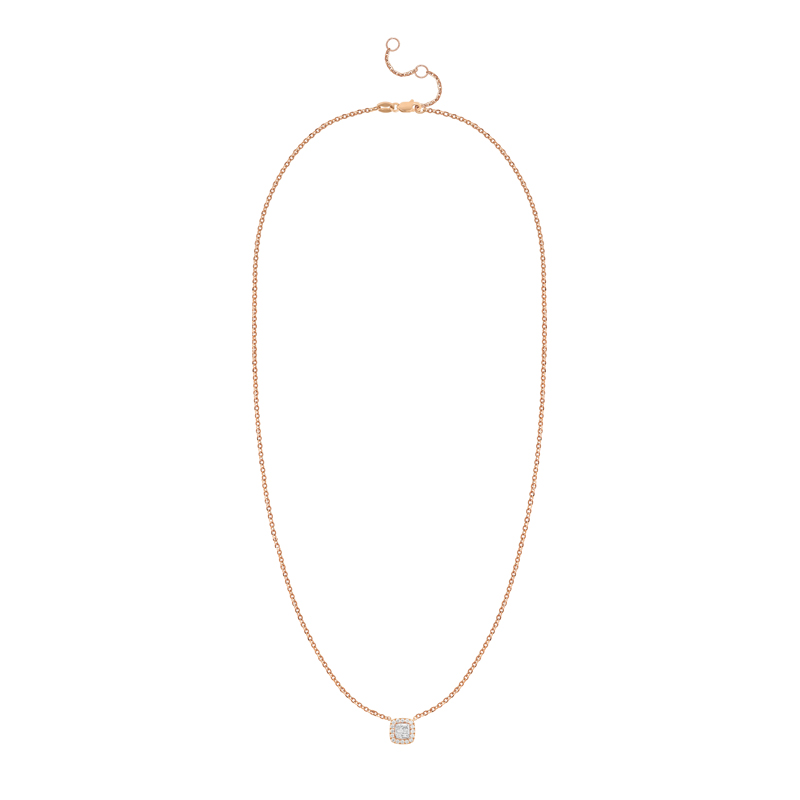 Pandantiv cu Lant Aur 18k Diamante BLANCO'S 