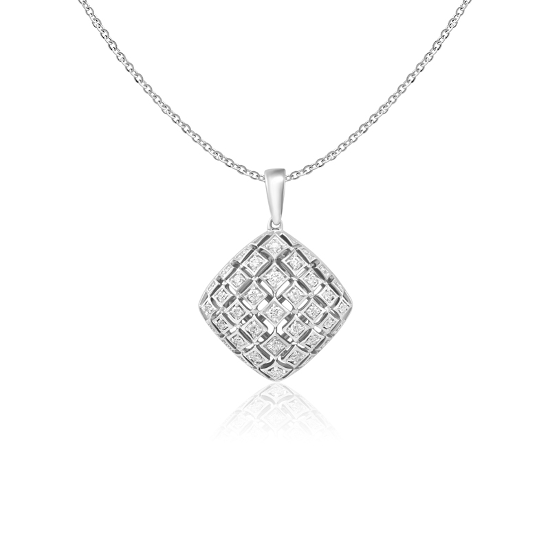 Pandantiv cu Lant Aur 18k Diamante BLANCO'S Pandantiv cu Lant Aur 18k Diamante BLANCO'S