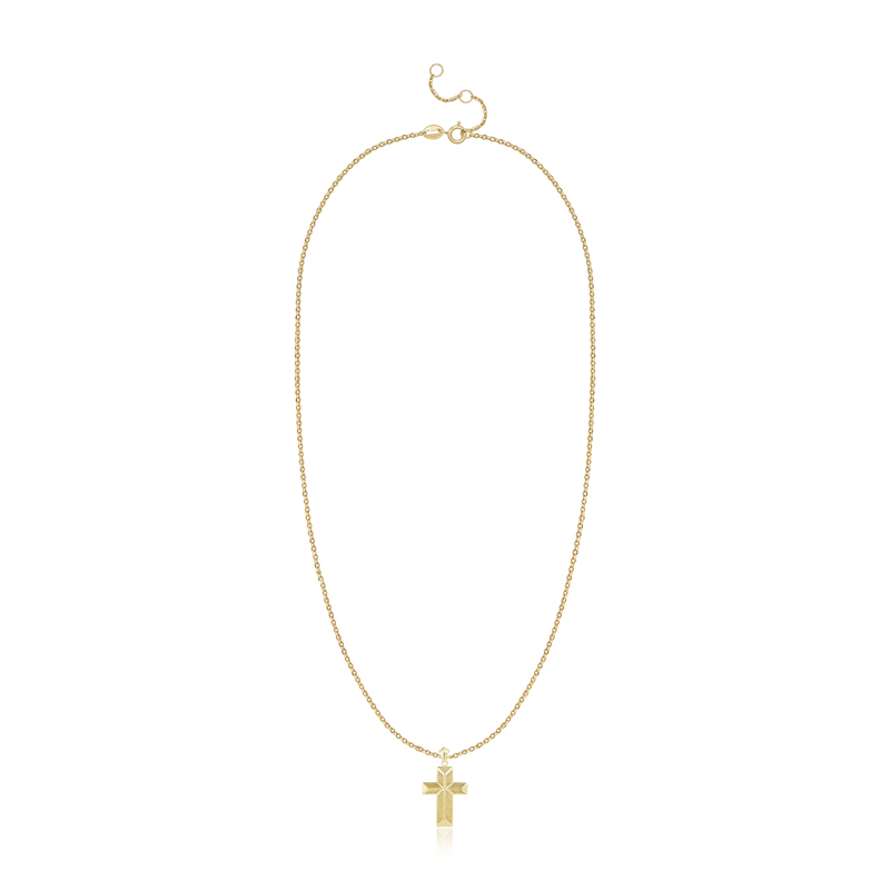 Pandantiv Cruce Fulmine Aur 14k SABRINI