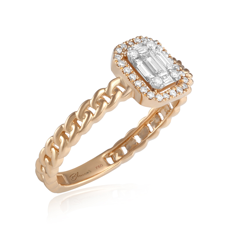 Inel Aur 18k Diamante BLANCO'S 