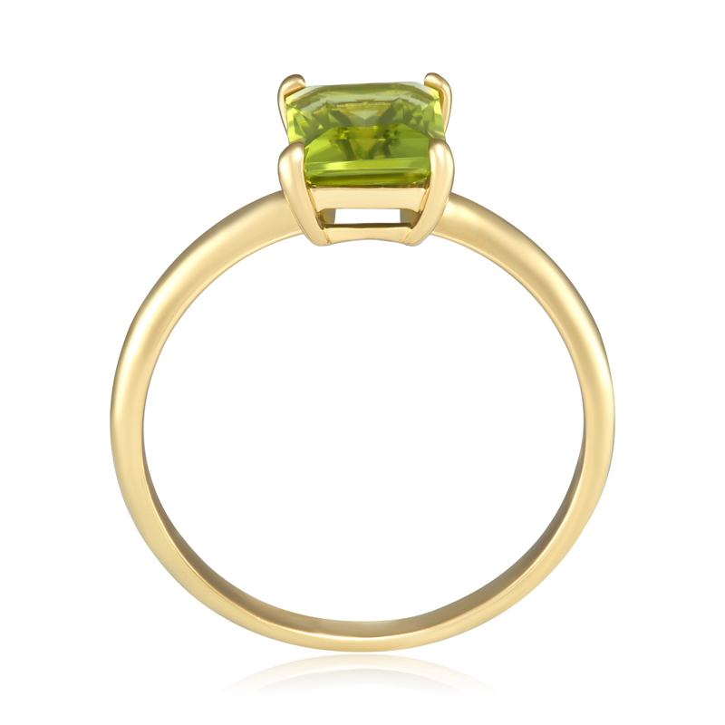 Inel Aur 18k Peridot, DERUVO