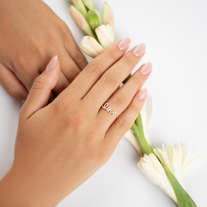 Inel Aur 18k Diamante BLANCO'S