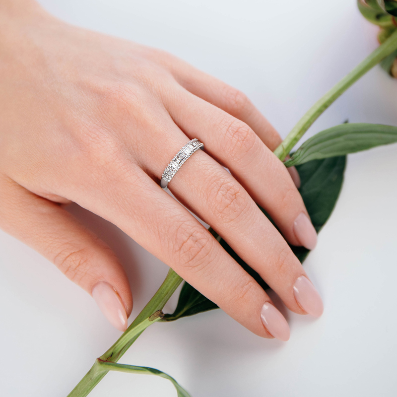 Inel Aur 18k Diamante BLANCO'S