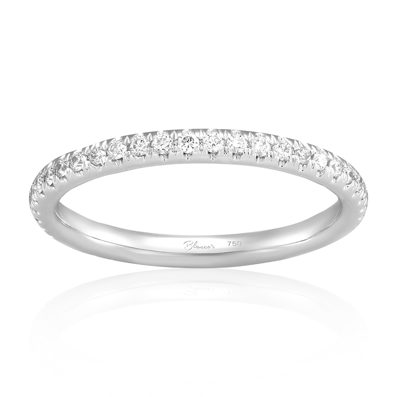 Inel Eternity Aur 18k Diamante BLANCO'S