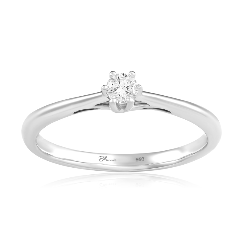 Inel Logodna Platina 950 Diamant BLANCO'S