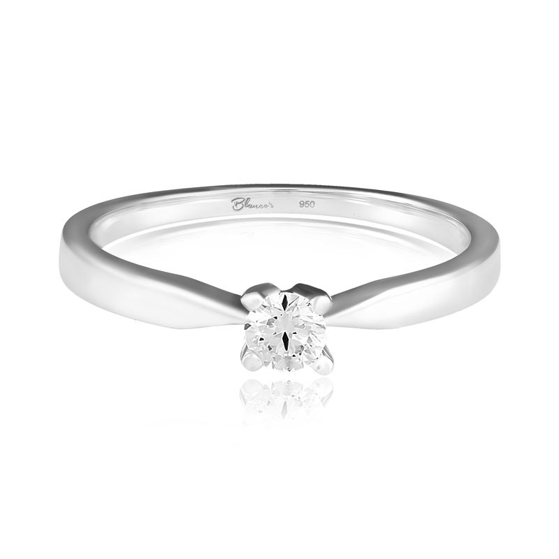 Inel Logodna Platina 950 Diamante BLANCO'S Inel Logodna Platina 950 Diamante BLANCO'S