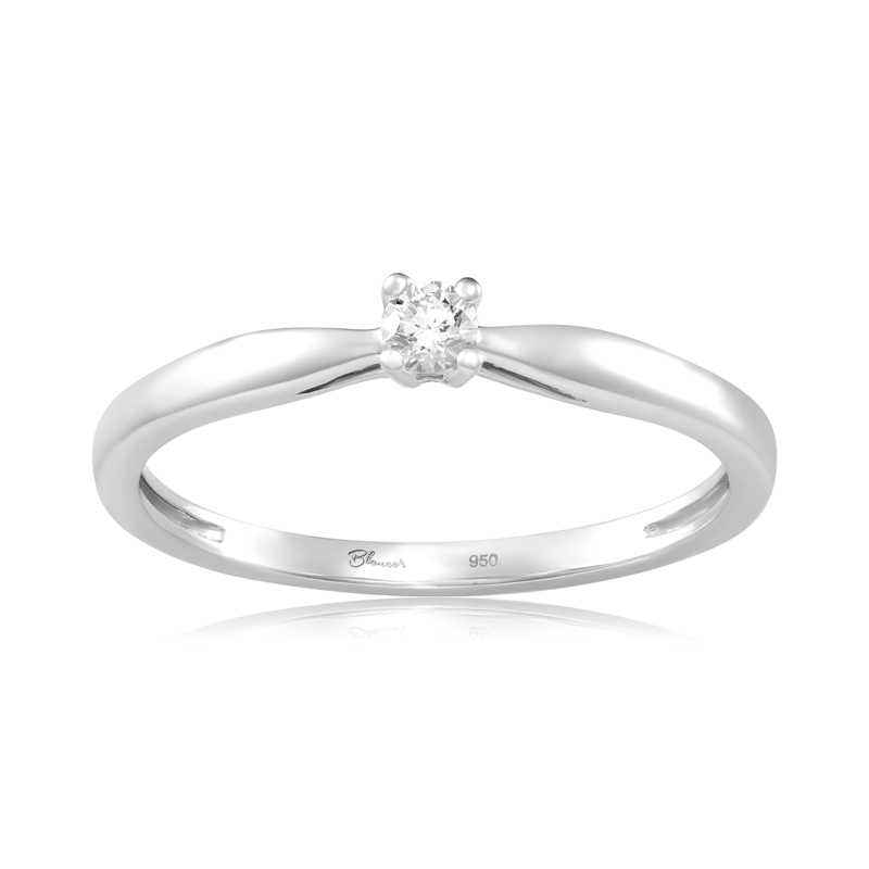 Inel Logodna Platina 950 Diamant BLANCO'S