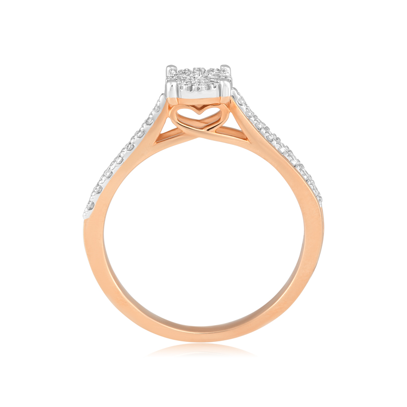 Inel Logodna Aur 18k Diamante BLANCO'S