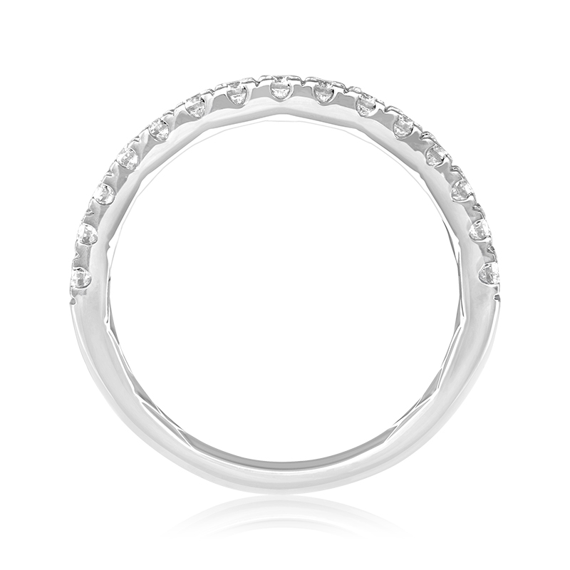 Inel Semi Eternity Aur 18k Diamante BLANCO'S Inel Semi Eternity Aur 18k Diamante BLANCO'S