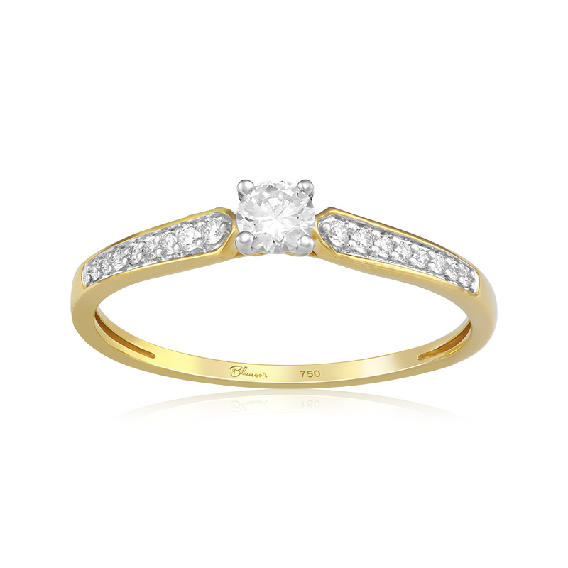 Inel Logodna Aur 18k Diamante BLANCO'S Inel Logodna Aur 18k Diamante BLANCO'S
