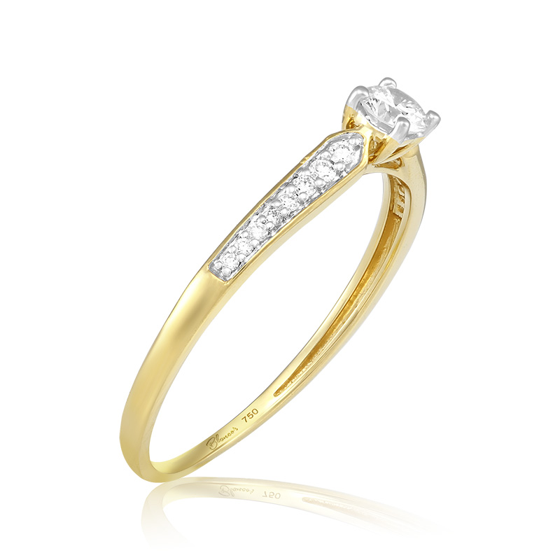 Inel Logodna Aur 18k Diamante BLANCO'S Inel Logodna Aur 18k Diamante BLANCO'S