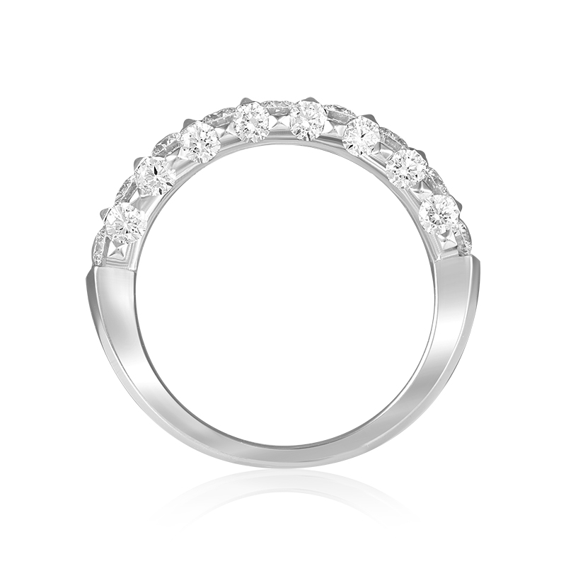 Inel Semi Eternity Aur 18k Diamante BLANCO'S