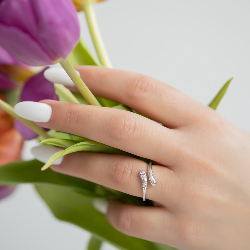 Inel Aur 18k Diamante BLANCO'S