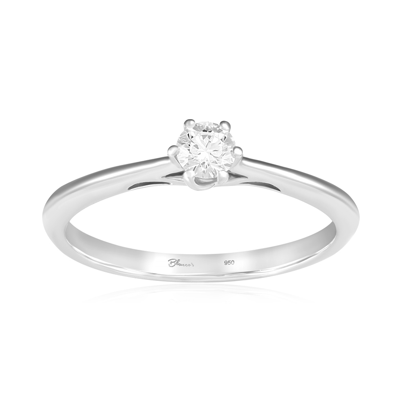 Inel Logodna Platina 950 Diamant BLANCO'S