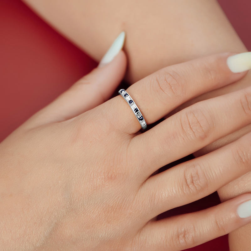 Inel Aur 18k Diamante, Safire DERUVO Inel Aur 18k Diamante, Safire DERUVO