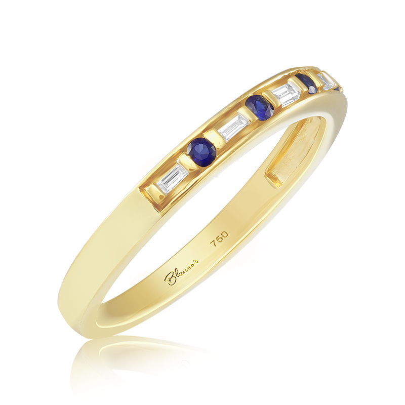 Inel Aur 18k Diamante, Safire DERUVO Inel Aur 18k Diamante, Safire DERUVO
