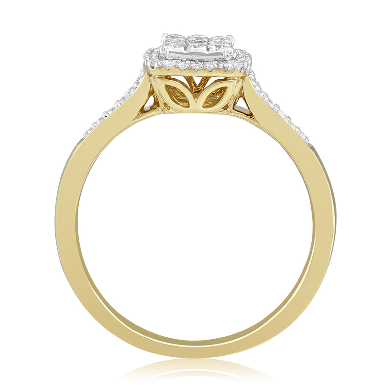 Inel Aur 18k Diamante BLANCO'S