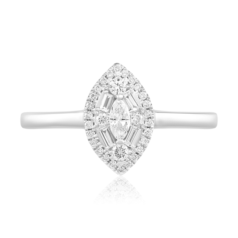 Inel Aur 18k Diamante BLANCO'S