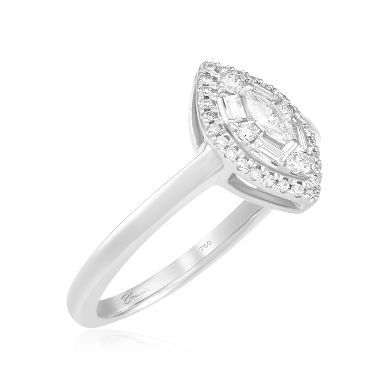 Inel Aur 18k Diamante BLANCO'S
