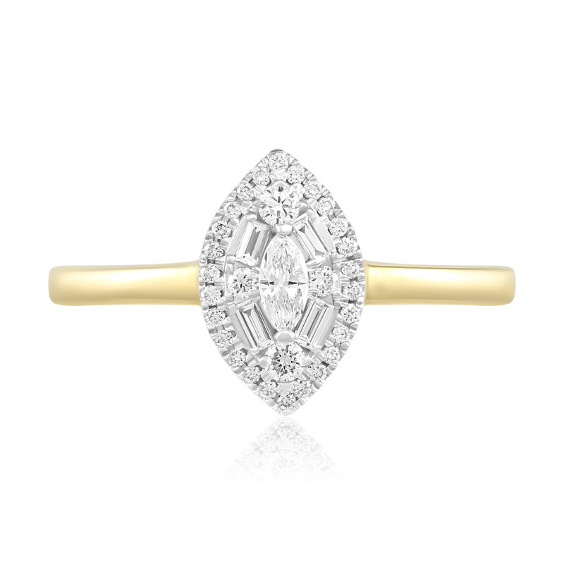 Inel Aur 18k Diamante BLANCO'S