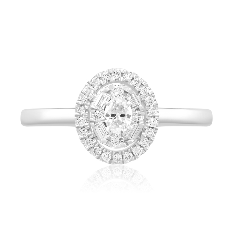 Inel Aur 18k Diamante BLANCO'S