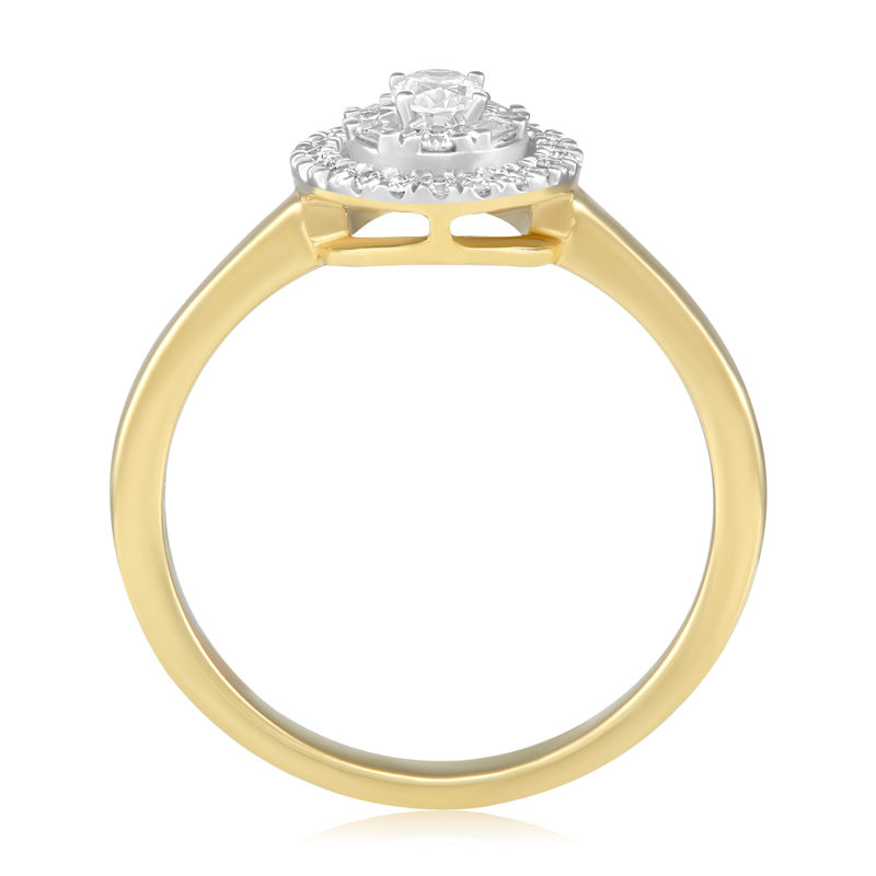 Inel Aur 18k Diamante BLANCO'S