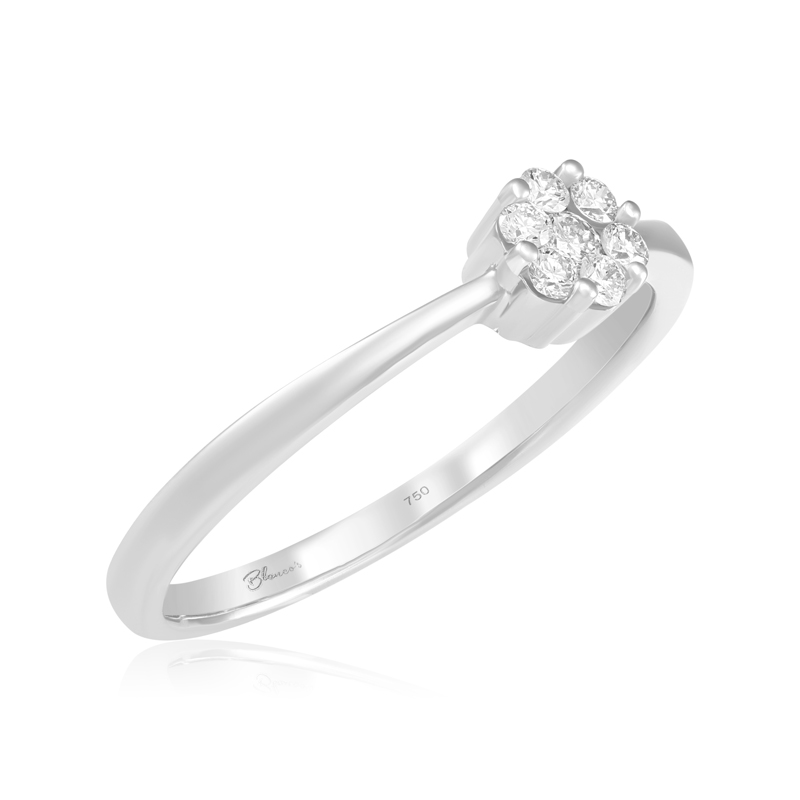 Inel Logodna Aur 18k Diamante BLANCO'S