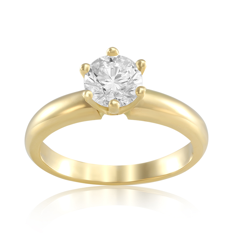 Inel Logodna Aur 18k Diamant IGI BLANCO'S Inel Logodna Aur 18k Diamant IGI BLANCO'S