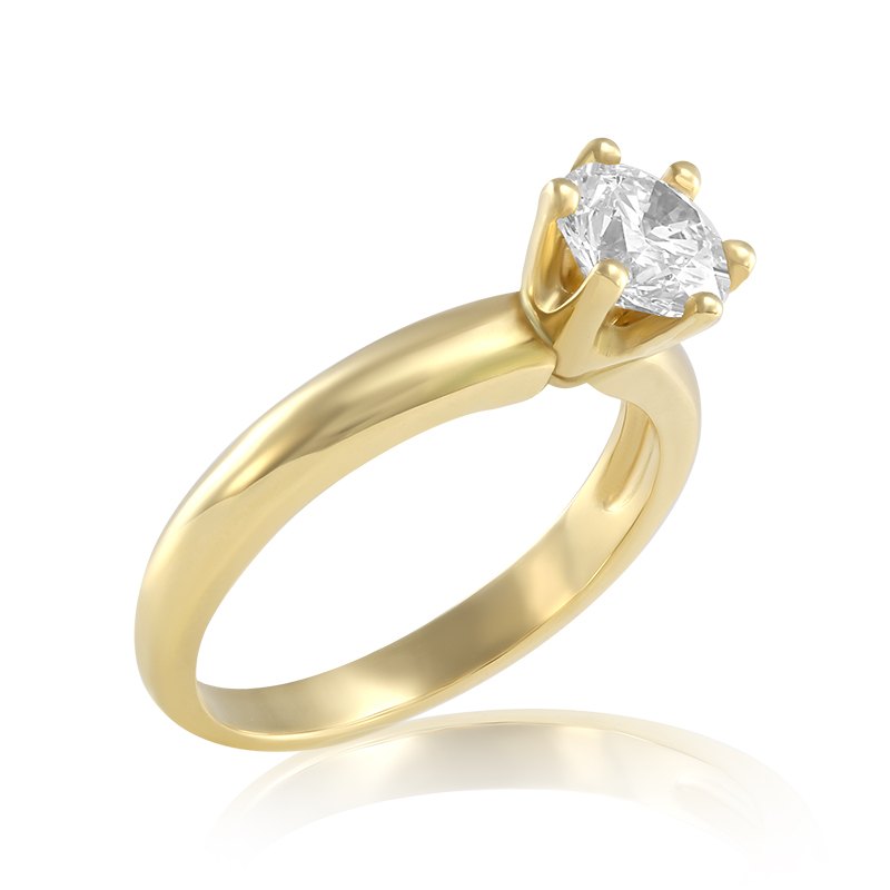 Inel Logodna Aur 18k Diamant IGI BLANCO'S Inel Logodna Aur 18k Diamant IGI BLANCO'S