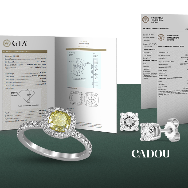 Inel Logodna Aur 18k Diamant GIA BLANCO'S