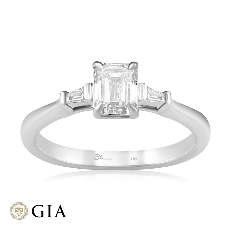 Inel Logodna Aur 18k Diamant GIA BLANCO'S