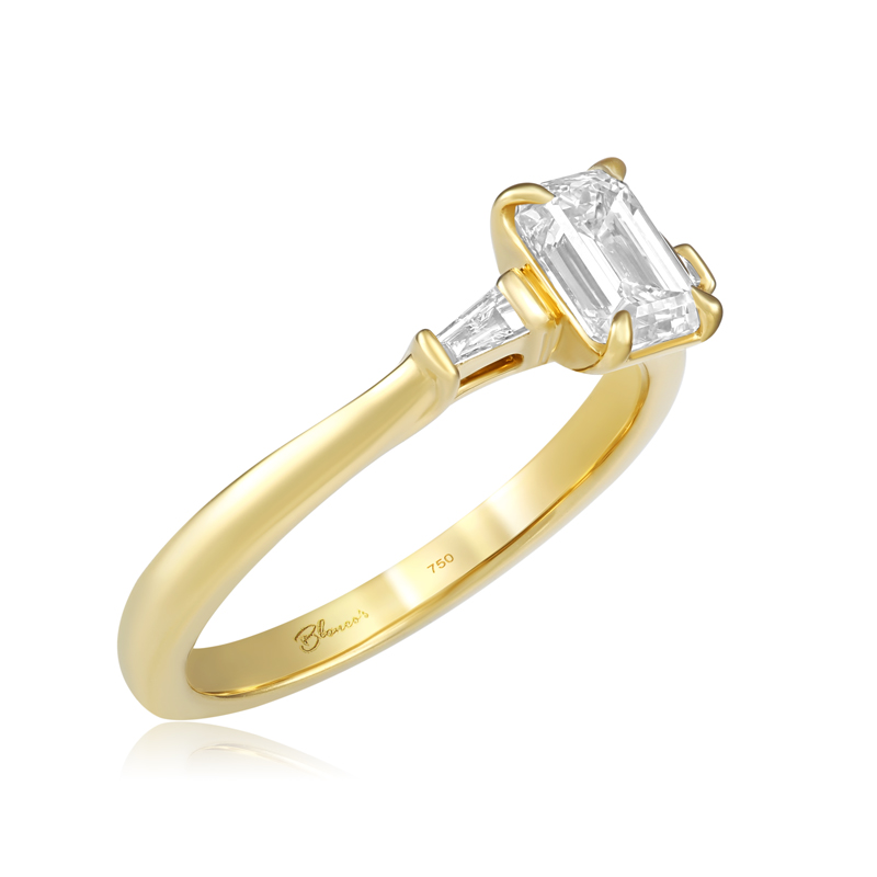 Inel Logodna Aur 18k Diamant GIA BLANCO'S