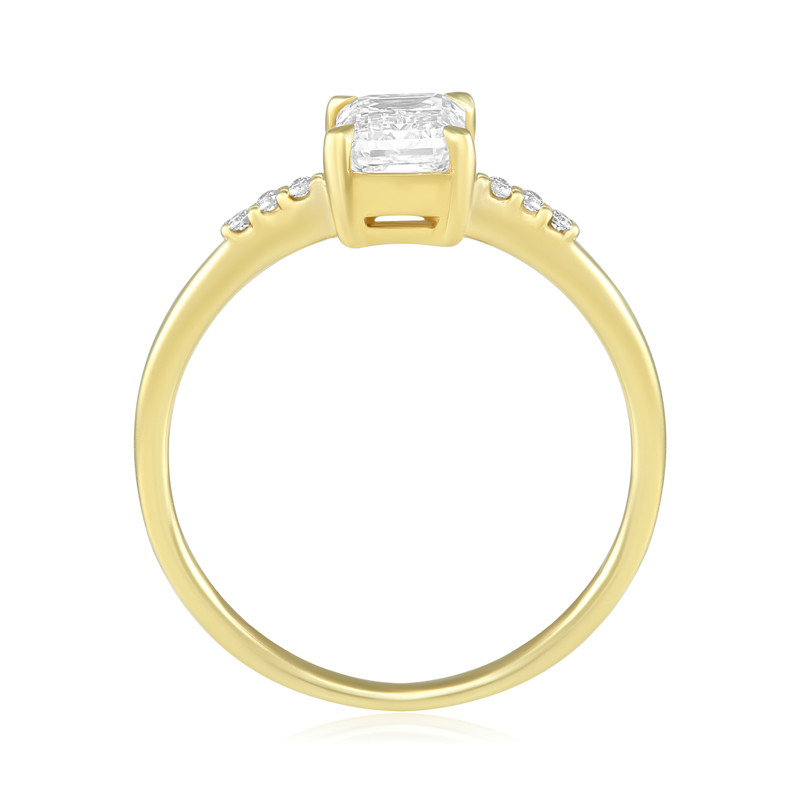 Inel Logodna Aur 18k Diamant GIA BLANCO'S