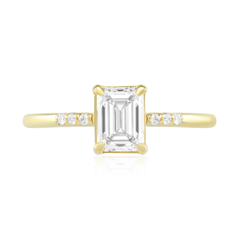 Inel Logodna Aur 18k Diamant GIA BLANCO'S