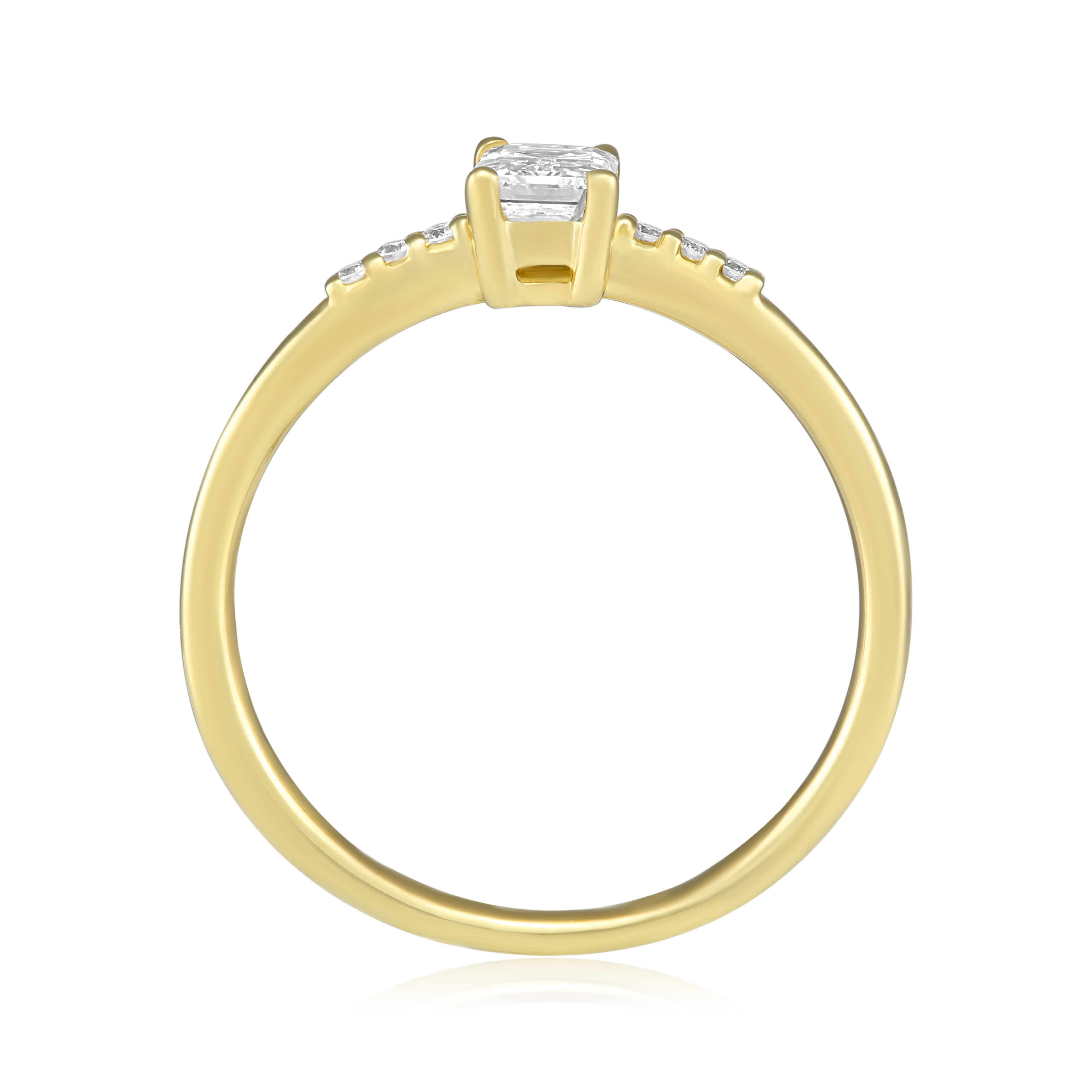 Inel Logodna Aur 18k Diamant GIA BLANCO'S