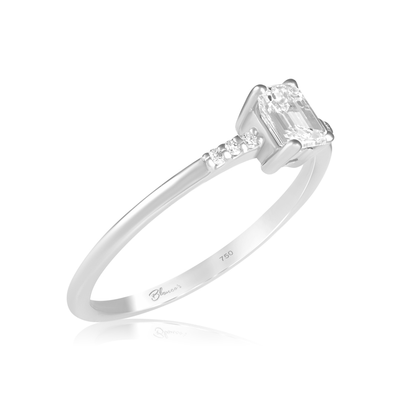 Inel Logodna Aur 18k Diamant GIA BLANCO'S