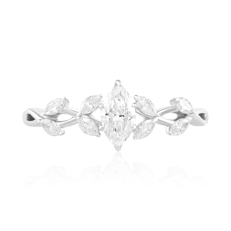 Inel Logodna Aur 18k Diamant GIA BLANCO'S