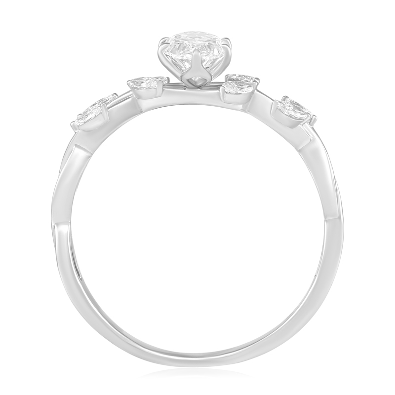 Inel Logodna Aur 18k Diamant GIA BLANCO'S