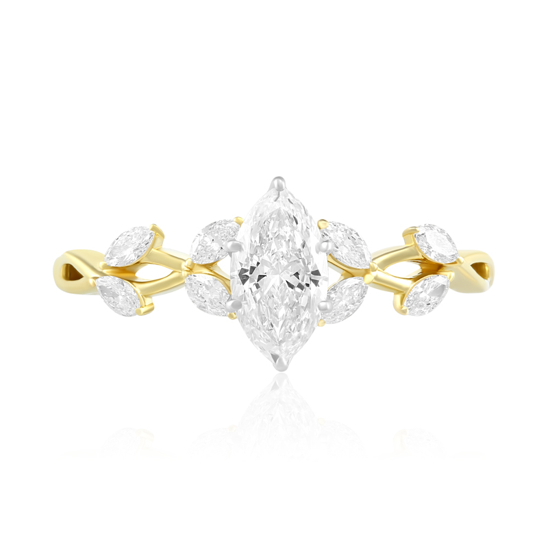 Inel Logodna Aur 18k Diamant GIA BLANCO'S 