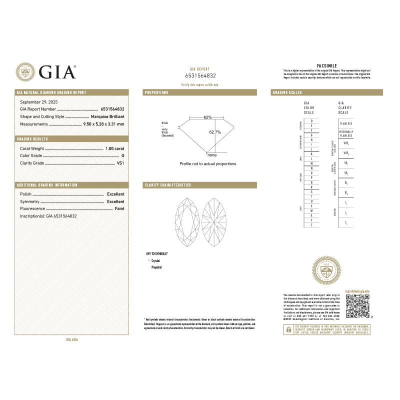 Inel Logodna Aur 18k Diamant GIA BLANCO'S