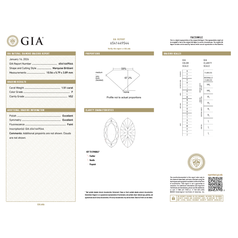 Inel Logodna Aur 18k Diamant GIA BLANCO'S 