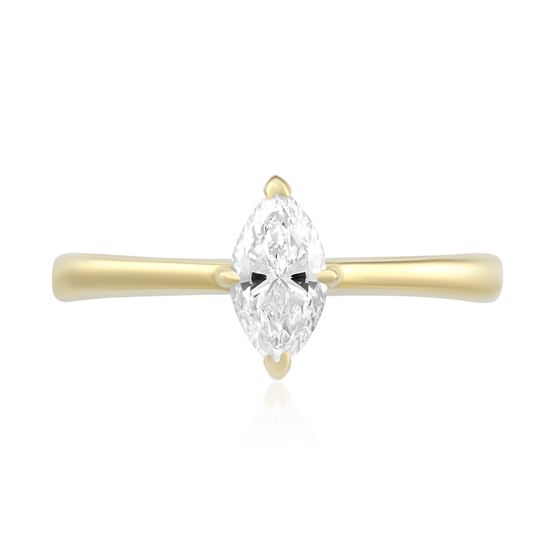 Inel Logodna Aur 18k Diamant GIA BLANCO'S