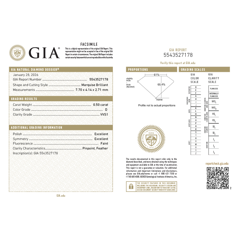 Inel Logodna Aur 18k Diamant GIA BLANCO'S