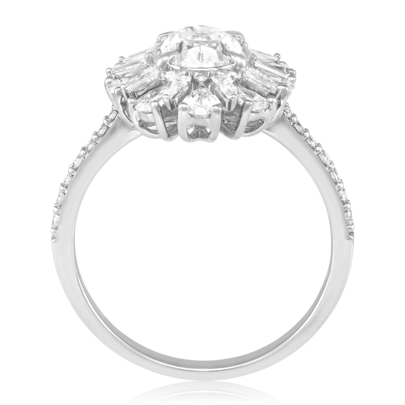 Inel Logodna Aur 18k Diamant GIA BLANCO'S