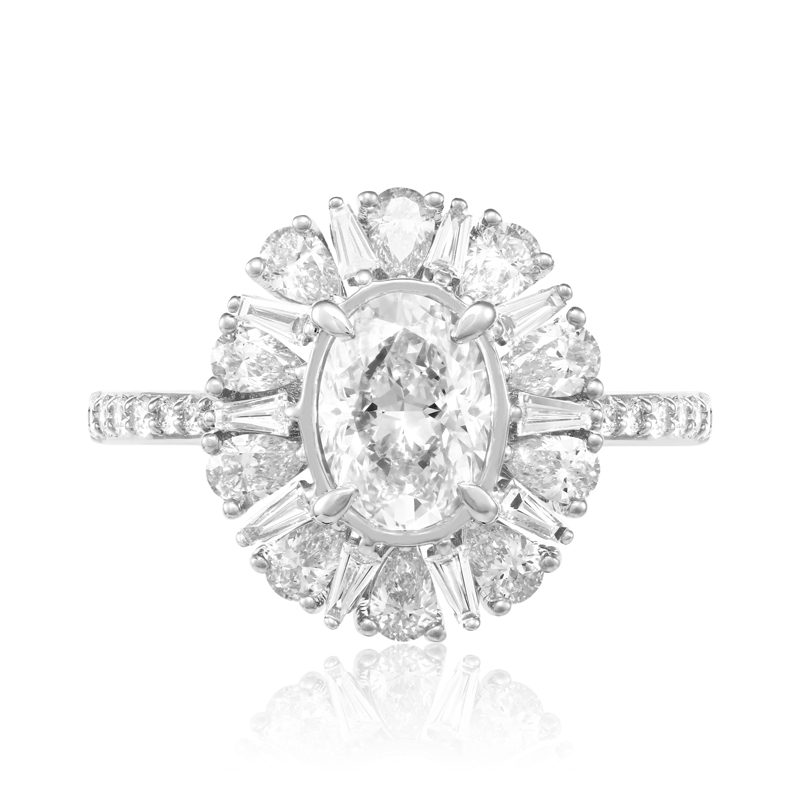 Inel Logodna Aur 18k Diamant GIA BLANCO'S