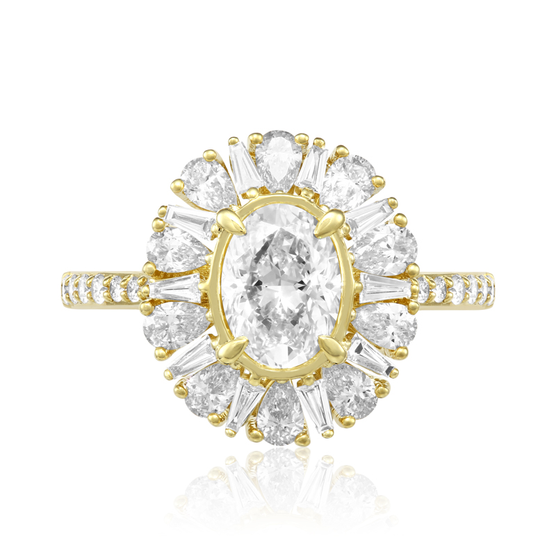 Inel Logodna Aur 18k Diamant GIA BLANCO'S