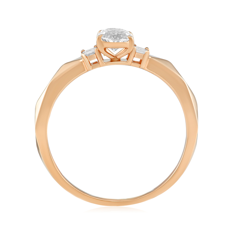 Inel Logodna Aur 18k Diamant GIA BLANCO'S