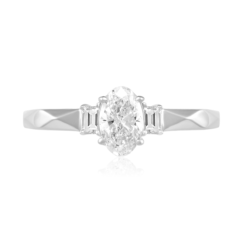 Inel Logodna Aur 18k Diamant GIA BLANCO'S