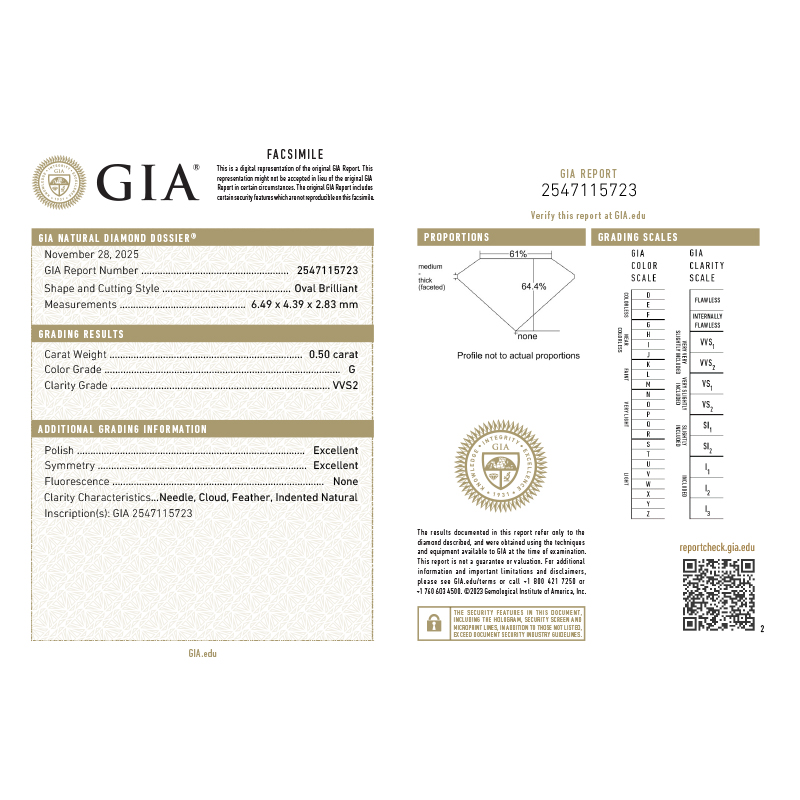 Inel Logodna Aur 18k Diamant GIA BLANCO'S