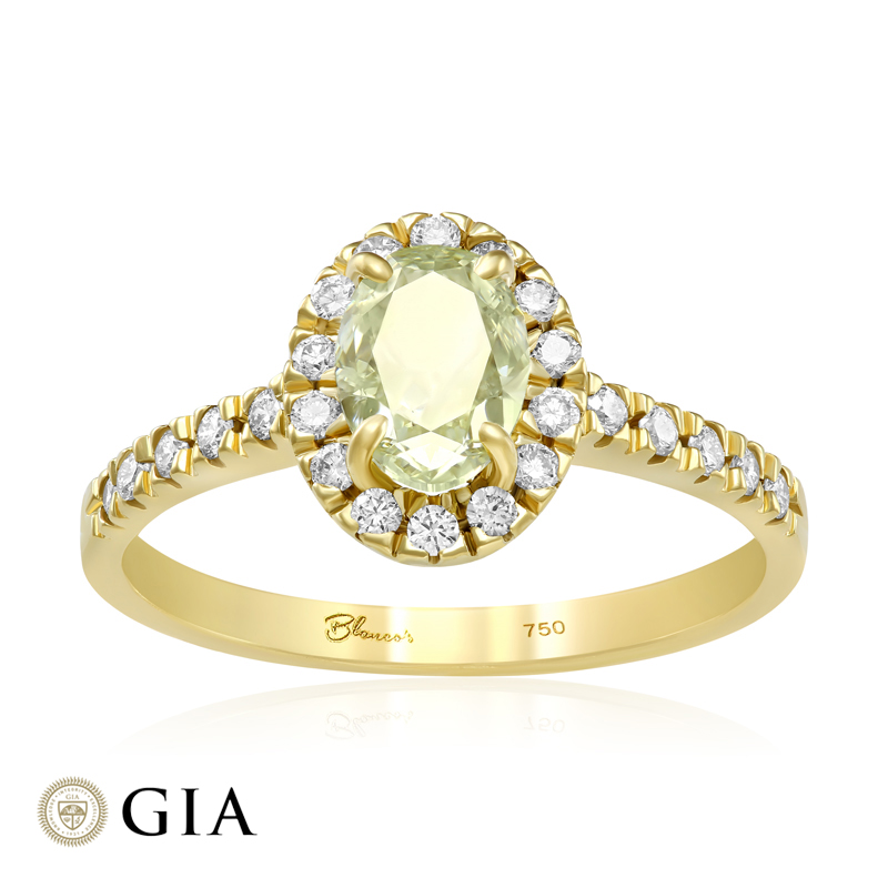 Inel Logodna Aur 18k Diamant GIA BLANCO'S